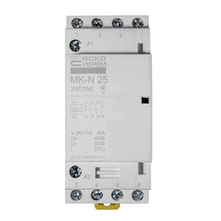 MK-N 4P 25A 2NO2NC 220V, Модульний контактор